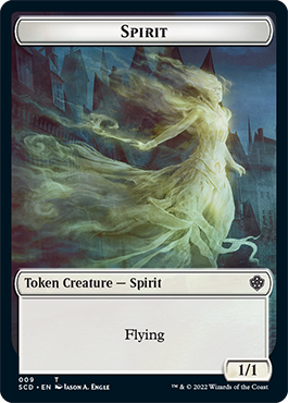 Bird // Spirit Double-Sided Token [Starter Commander Decks] | Empire Gaming NC