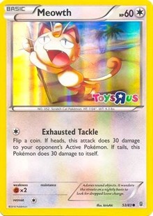 Meowth (Toys R Us Promo) (53) [Miscellaneous Cards & Products] | Empire Gaming NC