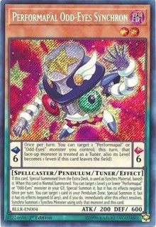 Performapal Odd-Eyes Synchron [BLLR-EN004] Secret Rare | Empire Gaming NC