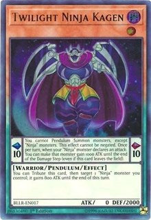 Twilight Ninja Kagen [BLLR-EN017] Ultra Rare | Empire Gaming NC