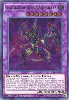 Gladiator Beast Andabata [BLLR-EN022] Ultra Rare | Empire Gaming NC