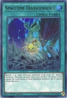 Spacetime Transcendence [BLLR-EN029] Ultra Rare | Empire Gaming NC