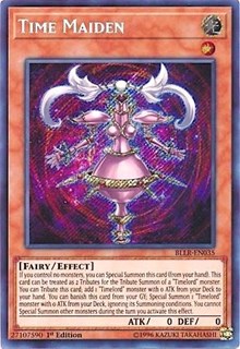 Time Maiden [BLLR-EN035] Secret Rare | Empire Gaming NC