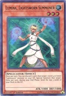 Lumina, Lightsworn Summoner [BLLR-EN038] Ultra Rare | Empire Gaming NC