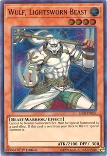 Wulf, Lightsworn Beast [BLLR-EN039] Ultra Rare | Empire Gaming NC