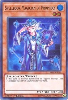 Spellbook Magician of Prophecy [BLLR-EN050] Ultra Rare | Empire Gaming NC