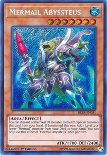 Mermail Abyssteus [BLLR-EN051] Secret Rare | Empire Gaming NC