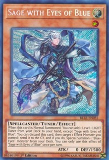 Sage with Eyes of Blue [BLLR-EN055] Secret Rare | Empire Gaming NC