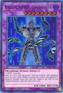 Vision HERO Adoration [BLLR-EN057] Ultra Rare | Empire Gaming NC