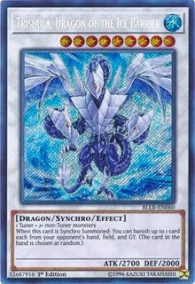 Trishula, Dragon of the Ice Barrier [BLLR-EN060] Secret Rare | Empire Gaming NC