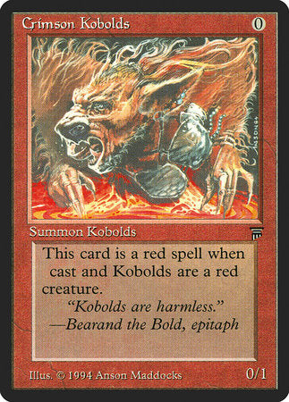 Crimson Kobolds [Legends] | Empire Gaming NC