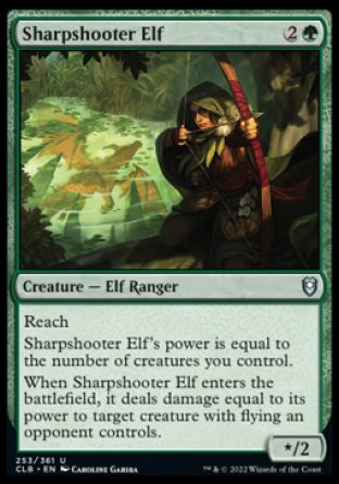 Sharpshooter Elf [Commander Legends: Battle for Baldur's Gate] | Empire Gaming NC