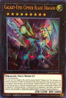 Galaxy-Eyes Cipher Blade Dragon [JUMP-EN081] Ultra Rare | Empire Gaming NC