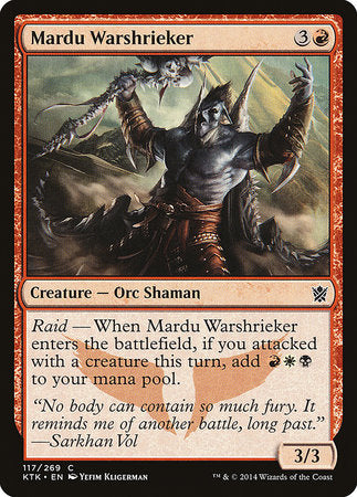 Mardu Warshrieker [Khans of Tarkir] | Empire Gaming NC