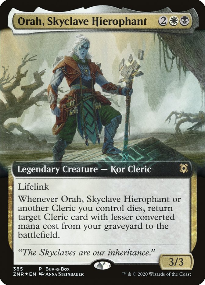 Orah, Skyclave Hierophant (Buy-A-Box) [Zendikar Rising] | Empire Gaming NC