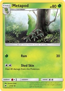 Metapod (2) [SM - Burning Shadows] | Empire Gaming NC