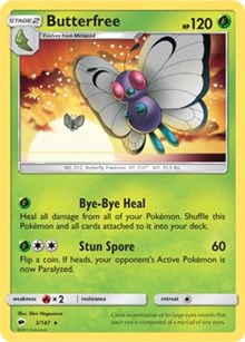 Butterfree (3) [SM - Burning Shadows] | Empire Gaming NC