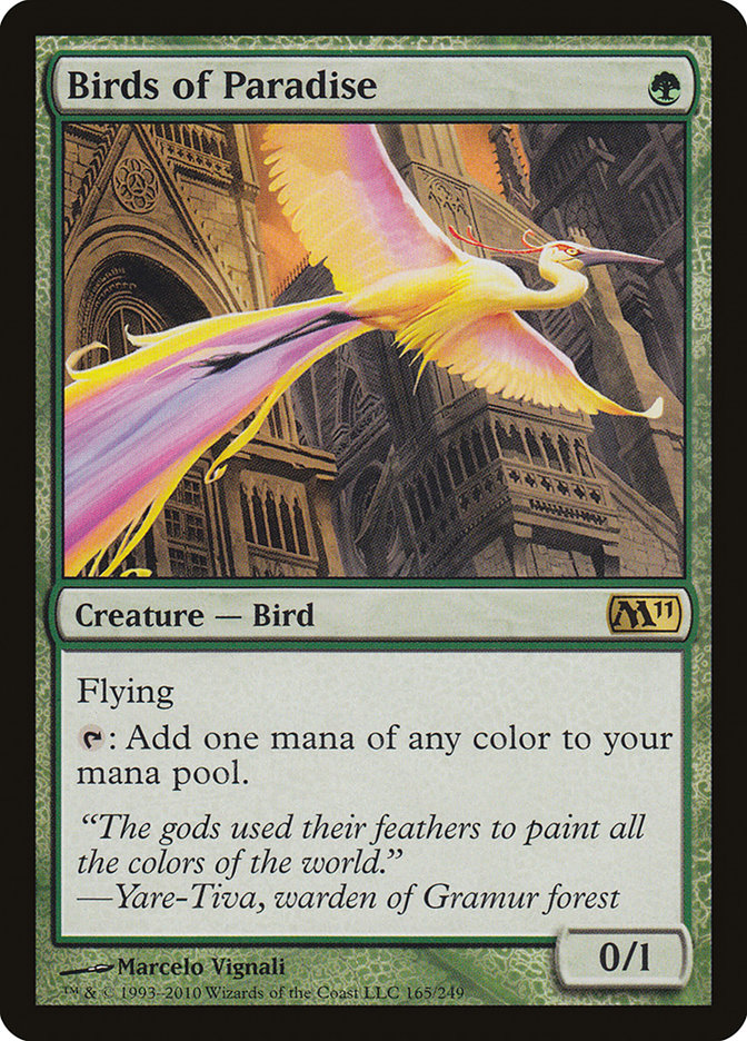 Birds of Paradise [Magic 2011] | Empire Gaming NC