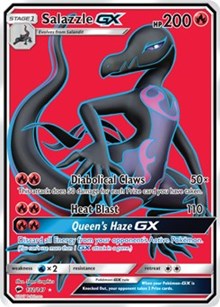 Salazzle GX (Full Art) (132) [SM - Burning Shadows] | Empire Gaming NC