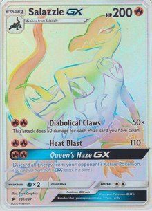 Salazzle GX (Secret) (151) [SM - Burning Shadows] | Empire Gaming NC