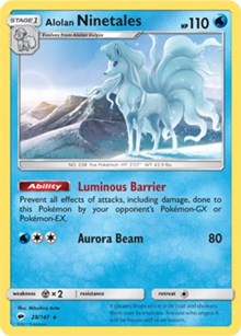 Alolan Ninetales (28) [SM - Burning Shadows] | Empire Gaming NC