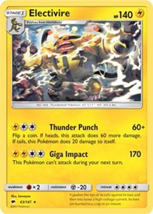 Electivire (43) [SM - Burning Shadows] | Empire Gaming NC