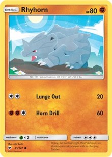 Rhyhorn (65) [SM - Burning Shadows] | Empire Gaming NC