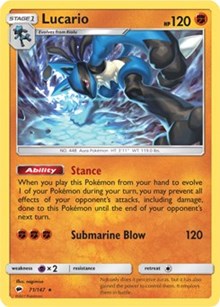 Lucario (71) [SM - Burning Shadows] | Empire Gaming NC