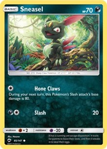 Sneasel (85) [SM - Burning Shadows] | Empire Gaming NC