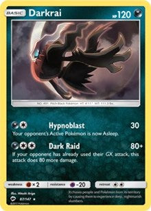 Darkrai (87) [SM - Burning Shadows] | Empire Gaming NC