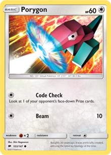 Porygon (103) [SM - Burning Shadows] | Empire Gaming NC