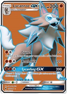 Lycanroc GX (Full Art) (136) [SM - Burning Shadows] | Empire Gaming NC