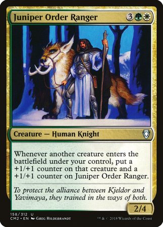 Juniper Order Ranger [Commander Anthology Volume II] | Empire Gaming NC