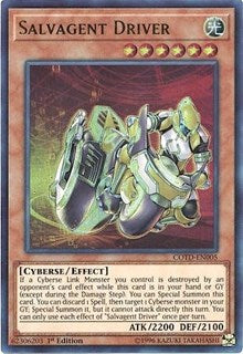 Salvagent Driver [COTD-EN005] Ultra Rare | Empire Gaming NC