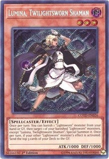 Lumina, Twilightsworn Shaman [COTD-EN026] Secret Rare | Empire Gaming NC