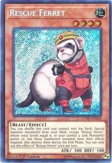 Rescue Ferret [COTD-EN029] Secret Rare | Empire Gaming NC