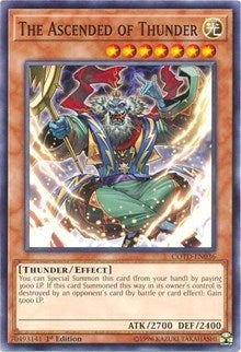 The Ascended of Thunder [COTD-EN036] Short Print | Empire Gaming NC