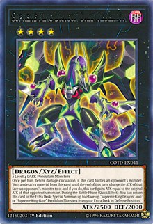 Supreme King Dragon Dark Rebellion [COTD-EN041] Rare | Empire Gaming NC