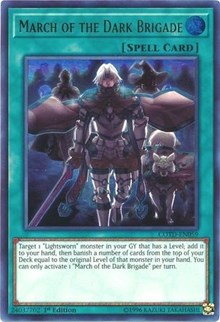 March of the Dark Brigade [COTD-EN059] Ultra Rare | Empire Gaming NC