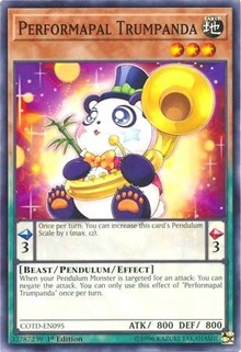 Performapal Trumpanda [COTD-EN095] Common | Empire Gaming NC