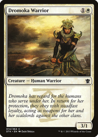 Dromoka Warrior [Dragons of Tarkir] | Empire Gaming NC