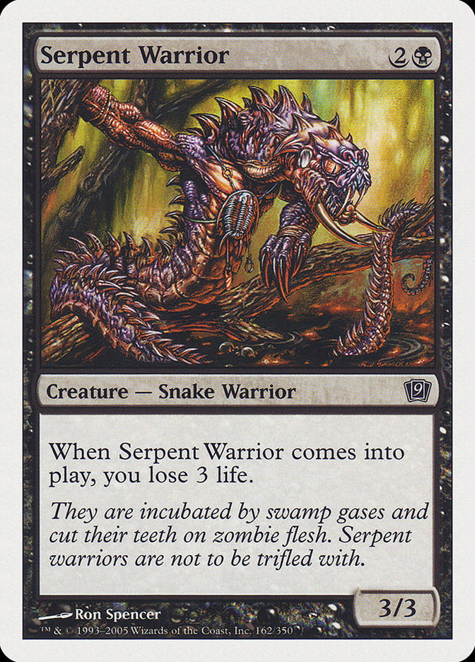 Serpent Warrior [Ninth Edition] | Empire Gaming NC