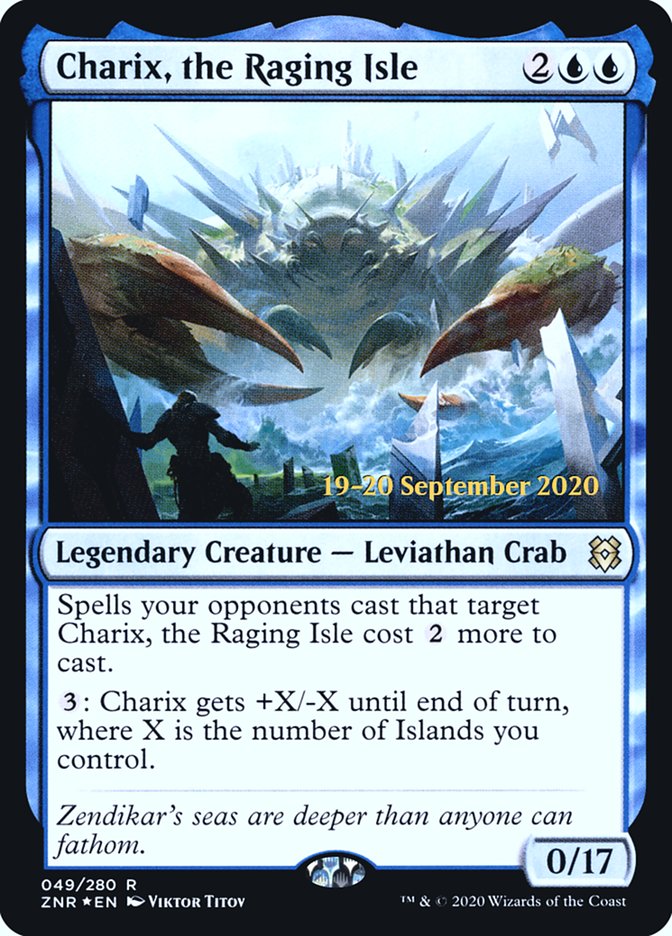 Charix, the Raging Isle  [Zendikar Rising Prerelease Promos] | Empire Gaming NC