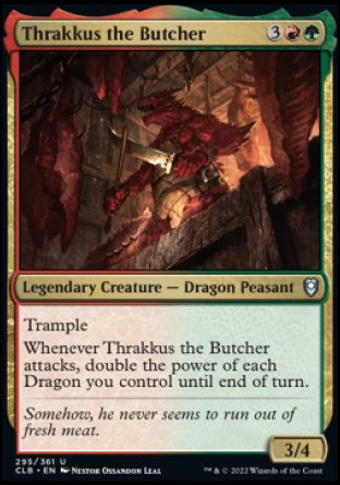 Thrakkus the Butcher [Commander Legends: Battle for Baldur's Gate] | Empire Gaming NC