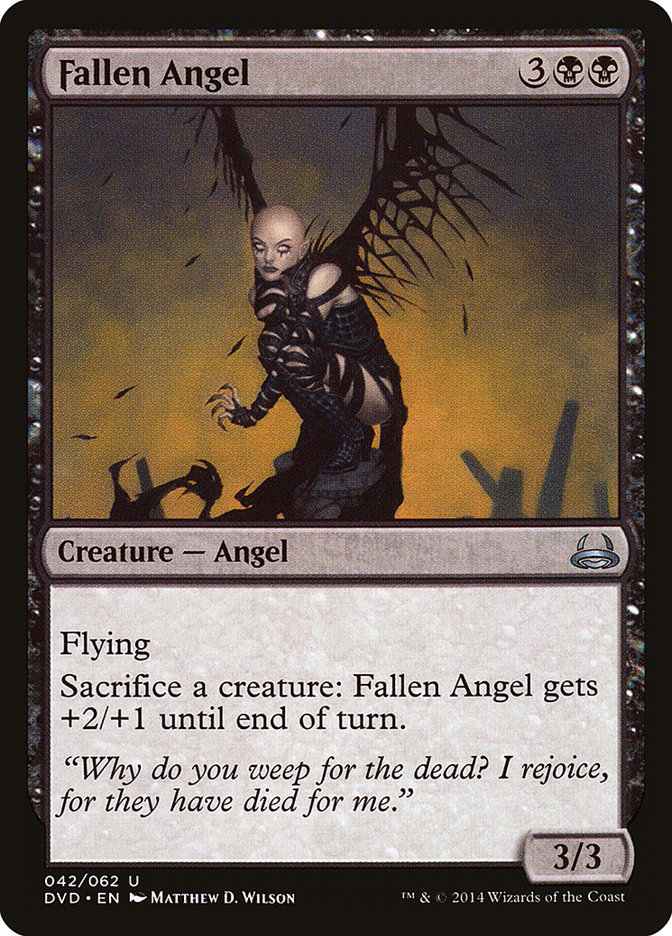 Fallen Angel (Divine vs. Demonic) [Duel Decks Anthology] | Empire Gaming NC