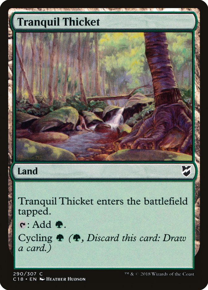 Tranquil Thicket [Commander 2018] | Empire Gaming NC