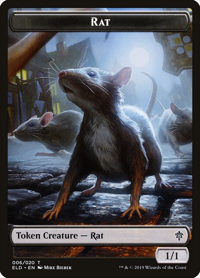 Rat [Throne of Eldraine Tokens] | Empire Gaming NC