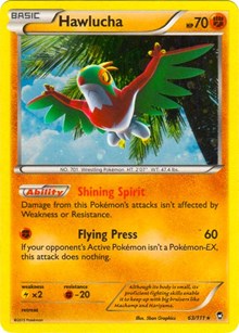 Hawlucha (Cosmos Holo) - 63/111 Furious Fists (63) [Blister Exclusives] | Empire Gaming NC