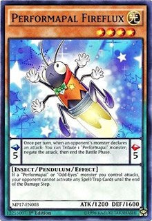 Performapal Fireflux [MP17-EN003] Common | Empire Gaming NC