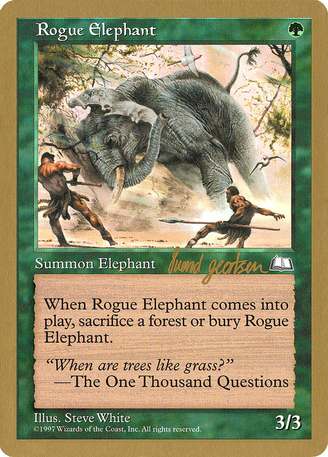 Rogue Elephant (Svend Geertsen) [World Championship Decks 1997] | Empire Gaming NC